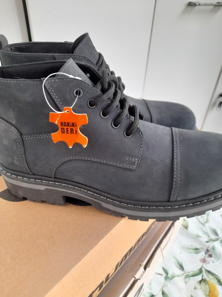 Lumberjack Erkek Hakiki Deri Bot - Görsel 3