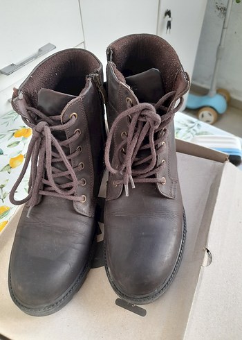 Kinetix Kahverengi Deri Erkek Botları - Görsel 2