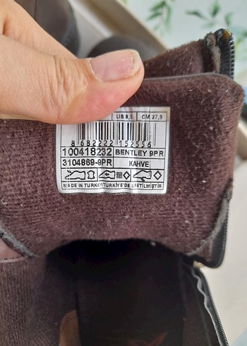 Kinetix Kahverengi Deri Erkek Botları - Görsel 6