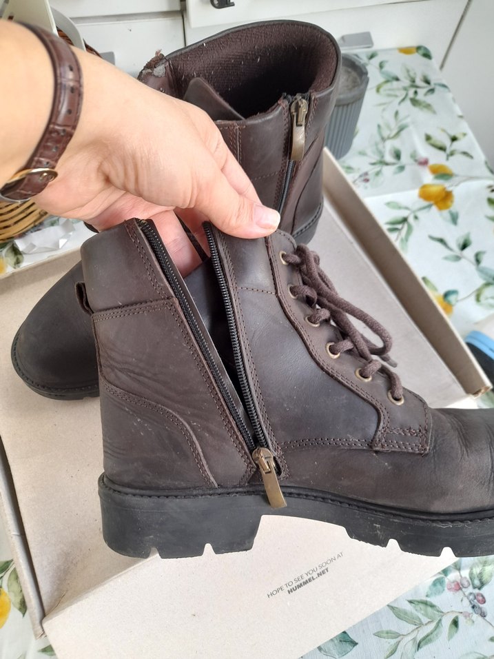 Kinetix Kahverengi Deri Erkek Botları - Görsel 3