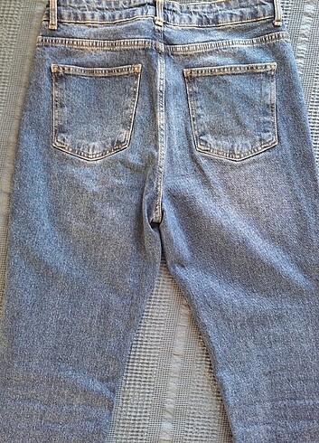 l Beden lacivert Renk Wide leg jean