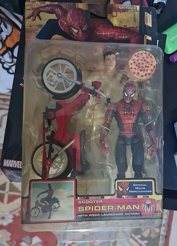 2004 toybiz scooter spider man