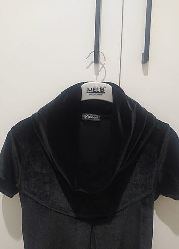 36 Beden Kadife elbise (tunik)