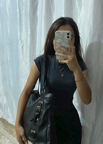 American Vintage Vintage Deri Goth çanta