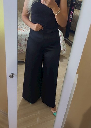 Zara marka saten pantolon - Görsel 2