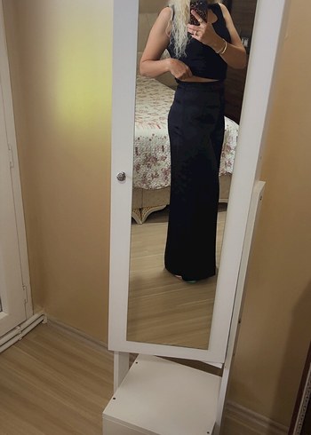 Zara marka saten pantolon - Görsel 3