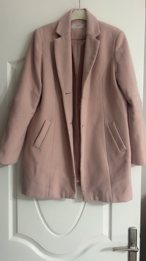 Kadın kaşe kaban - Görsel 4