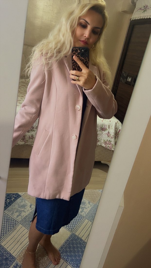 Kadın kaşe kaban - Görsel 2