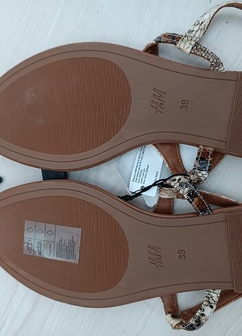 39 Beden H&M 39 numara kadın sandalet