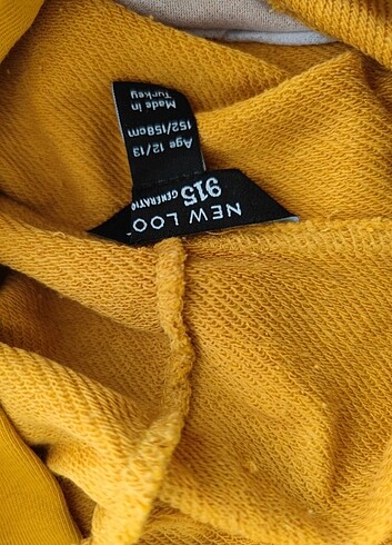 12-13 Yaş Beden Kız çocuk sweatshirt 