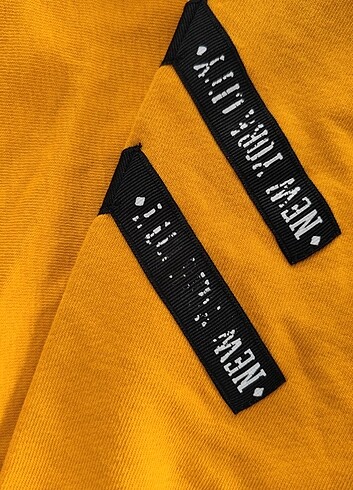 12-13 Yaş Beden sarı Renk Kız çocuk sweatshirt 