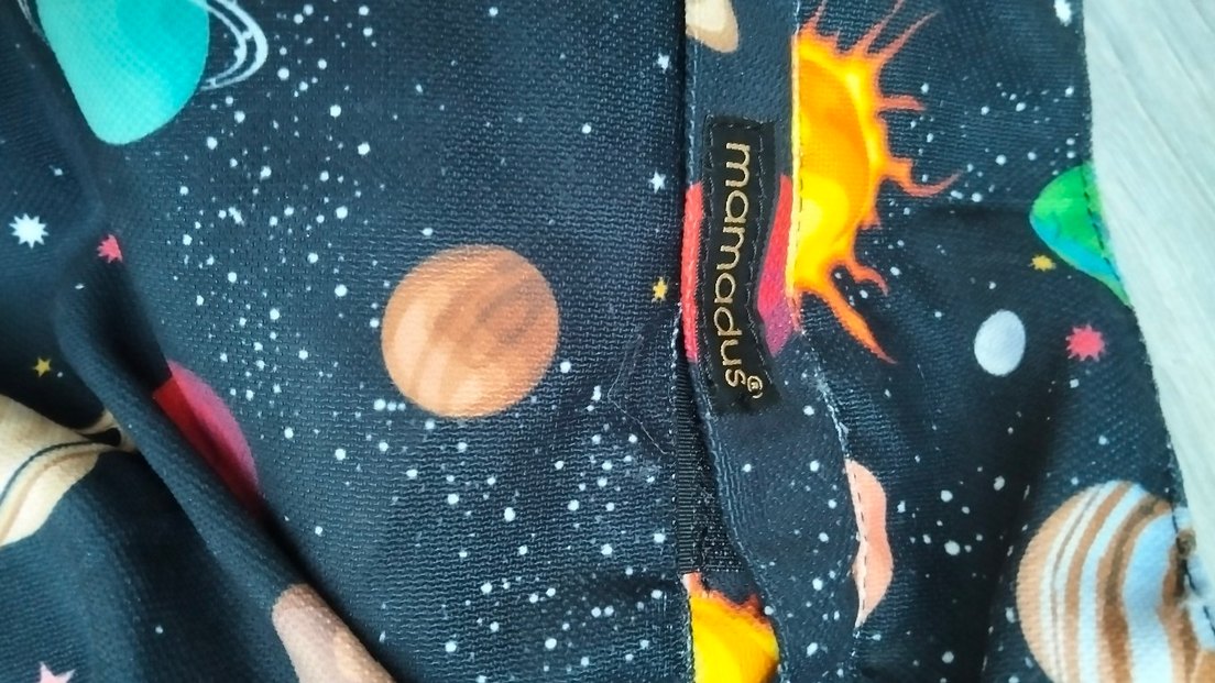 Gezegen Desenli Çok Renkli Bebek Taşıyıcı - Görsel 2