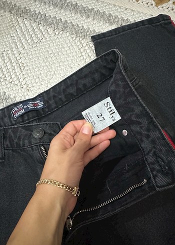 Koton Siyah Kadın Mom Jean