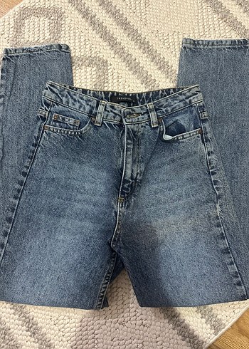 Kadın Mavi Denim Kot Pantolon