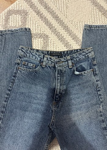 Trendyol & Milla Kadın Mavi Denim Kot Pantolon