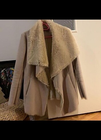 Bershka nubuk deri ceket 