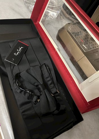 pierre cardin kuşak papyon - Görsel 2