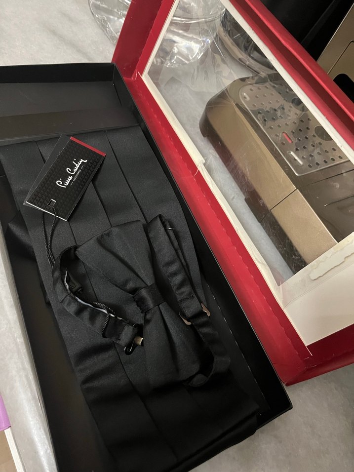 pierre cardin kuşak papyon - Görsel 2