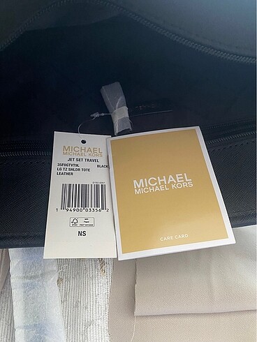 Beden siyah Renk MİCHAEL KORS JET SET TRAVEL ÇANTA