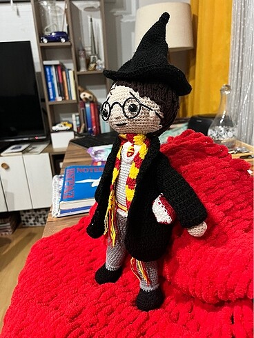 Hary porther amigurimi oyuncak - Görsel 2
