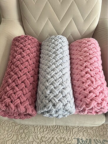 Örgü battaniye - Görsel 6