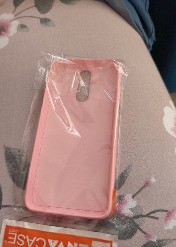 Pembe  Çiçekli Telefon Kılıfı - Görsel 2