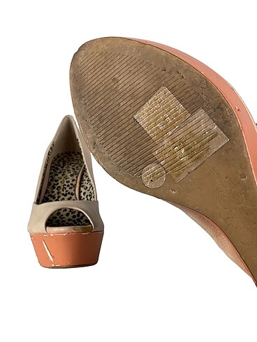 Dolgu topuk ayakkabı - Görsel 5