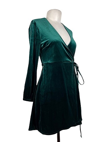 Vintage Love Kadife anvelop elbise