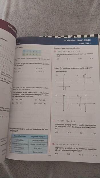  Matematik test kitabı 