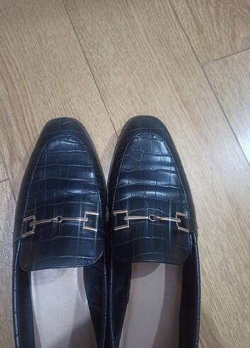 41 Beden siyah Renk H&M LOAFER