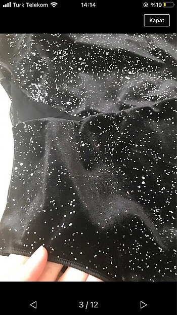 l Beden siyah Renk BodySuit