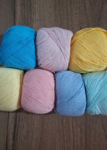 KARTOPU NAKO ALİZE ÖRGÜ İPİ AMİGURUMİ İPİ PUNCH MOTİF COTTON İP