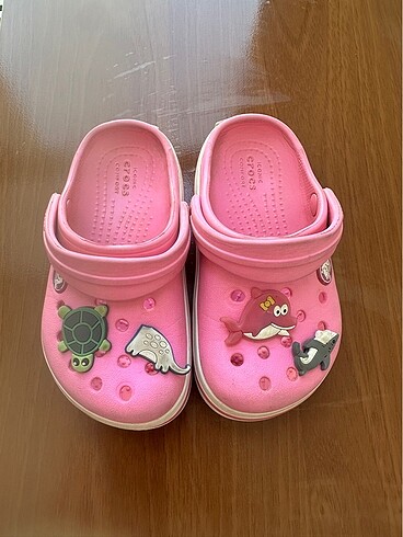 Crocs Crocs pembe kiz cocuk terlik