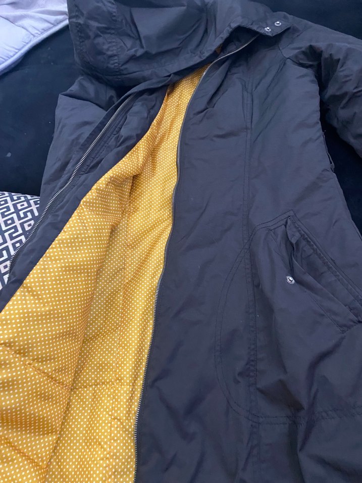 Sarı Fermuarlı Sokak Stili Kadın ceket - Görsel 2