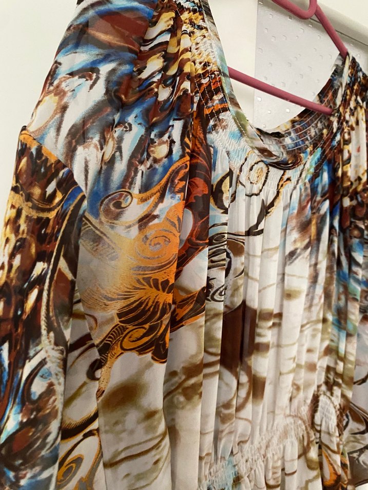 Bohem Çok Renkli pareo - Görsel 5