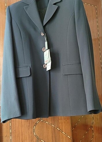 Füme blazer ceket