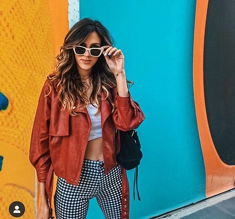 Bershka deri ceket
