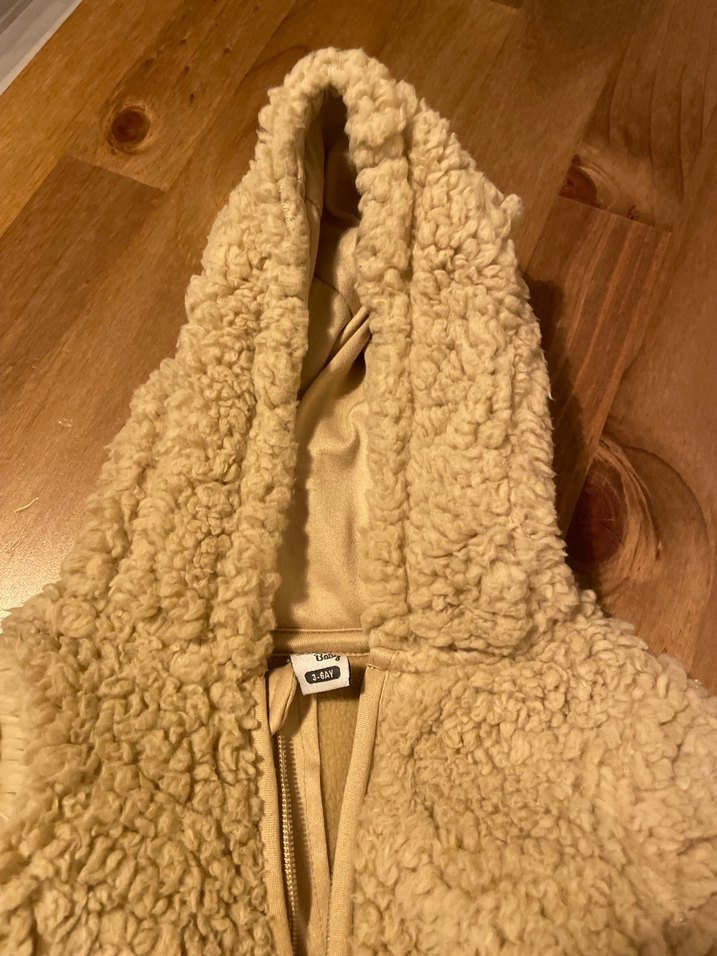 Kahverengi Peluş Bebek Tulumu - Görsel 3