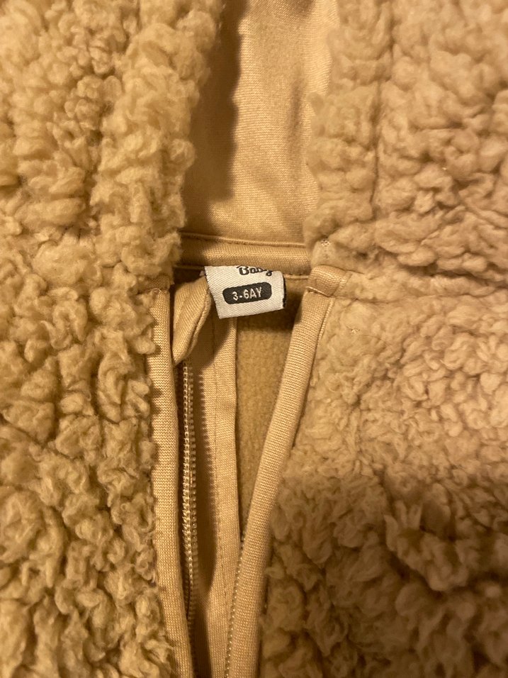 Kahverengi Peluş Bebek Tulumu - Görsel 2