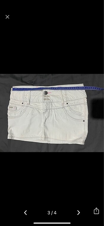 xs Beden Jean mini etek