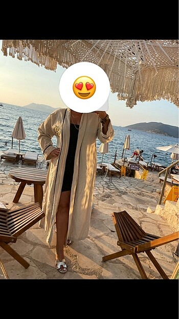 Ham Keten Kumaş Kimono