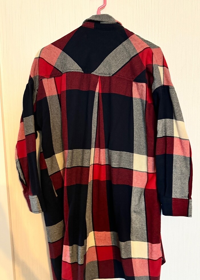 Zara Kalın Oduncu Gömlek - Görsel 2