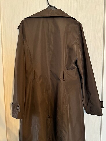 Burberry Haki Yeşil Trençkot Pardesü - Görsel 3