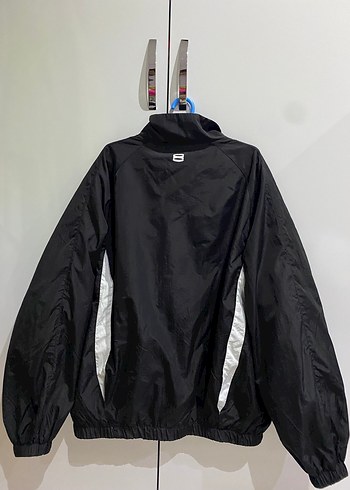 m Beden siyah Renk bershka Siyah Fermuarlı Erkek bomber paraşüt Ceket