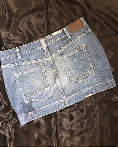 m Beden Tommy Hilfiger mini kot etek