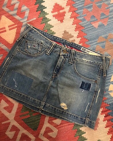 Tommy Hilfiger mini kot etek
