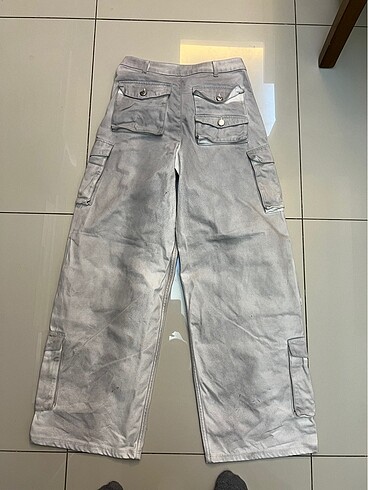 Urban Outfitters Taşlanmış kargo pantalon #kargopantalon