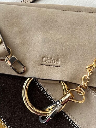 #chloe chloe bag çanta gercek deri güderi taba