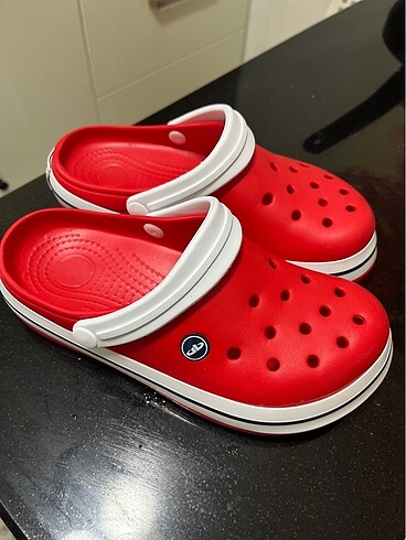 Crocs Crocs model terlik kırmızı