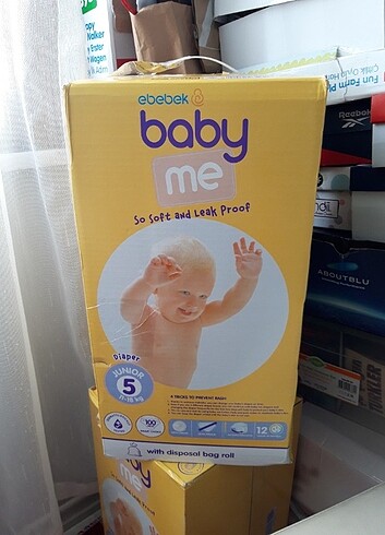 5 numara 100 adet baby me bebek bezi